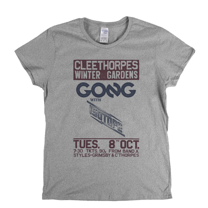 Gong Isotope Poster Womens T-Shirt