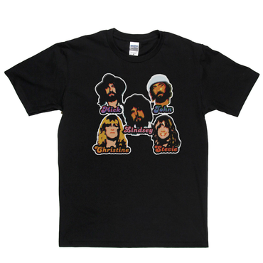 Fleetwood Mac Stickers T-Shirt