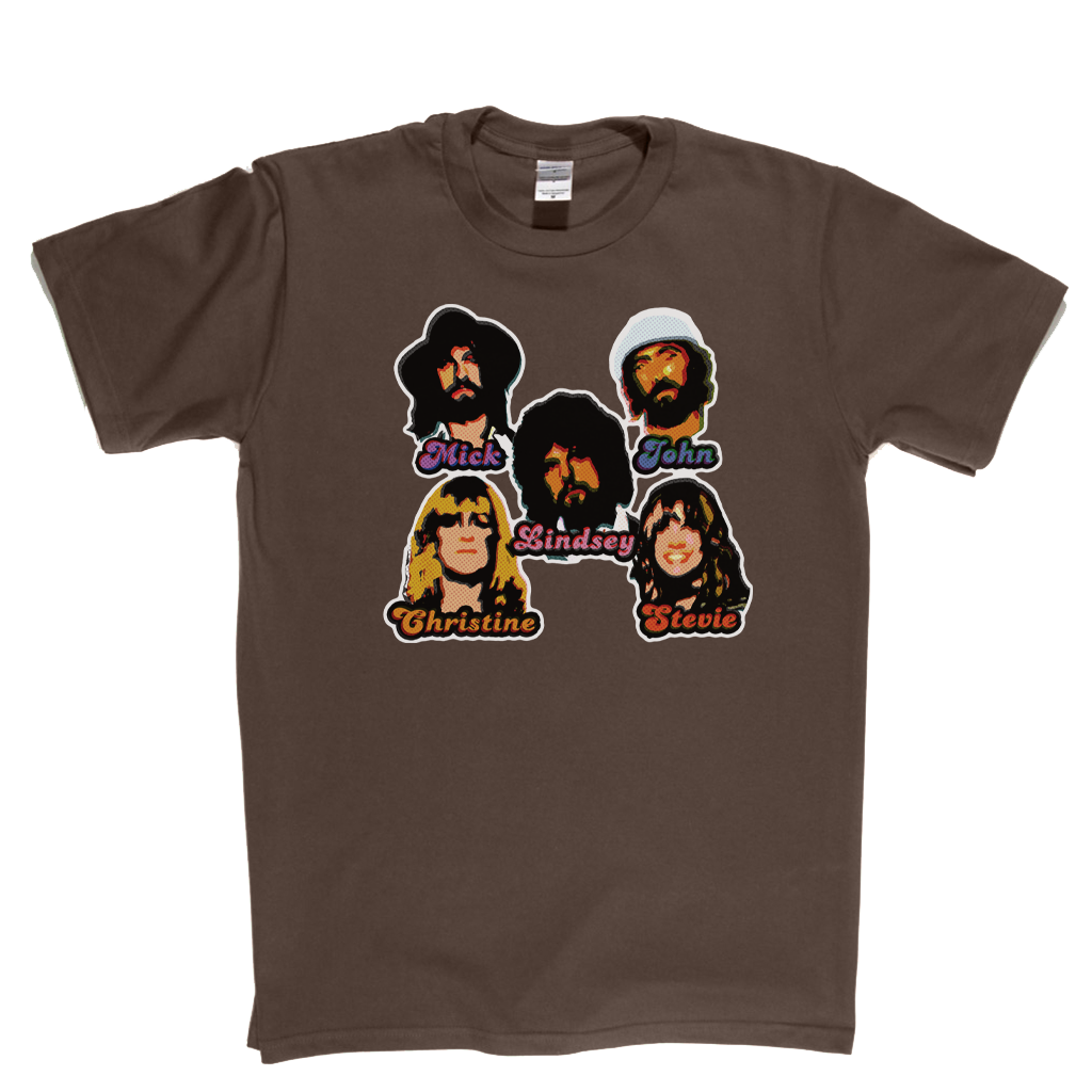 Fleetwood Mac Stickers T-Shirt