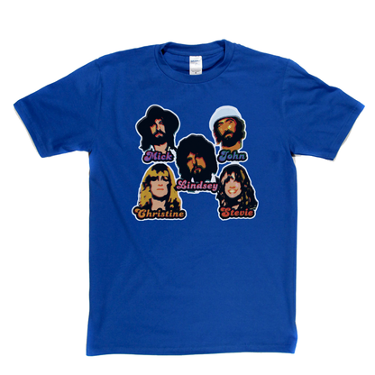 Fleetwood Mac Stickers T-Shirt