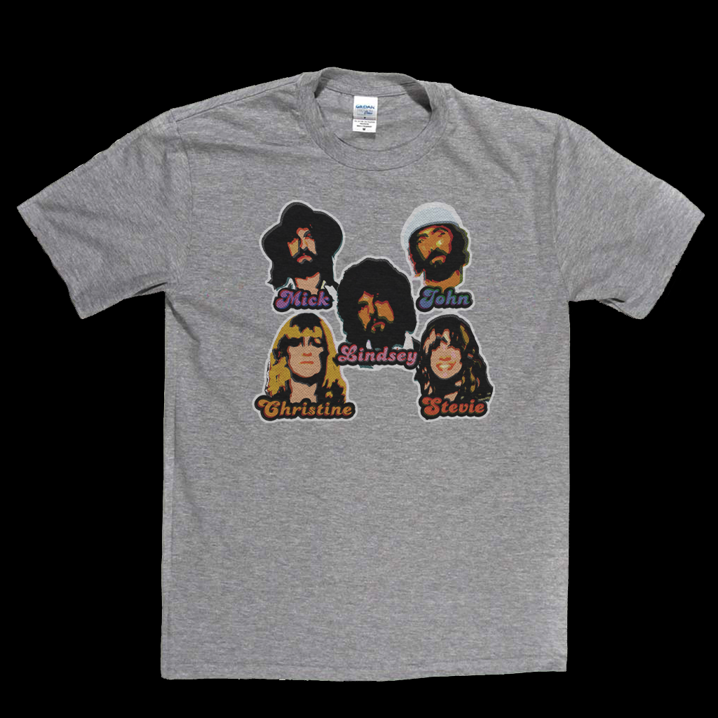 Fleetwood Mac Stickers T-Shirt