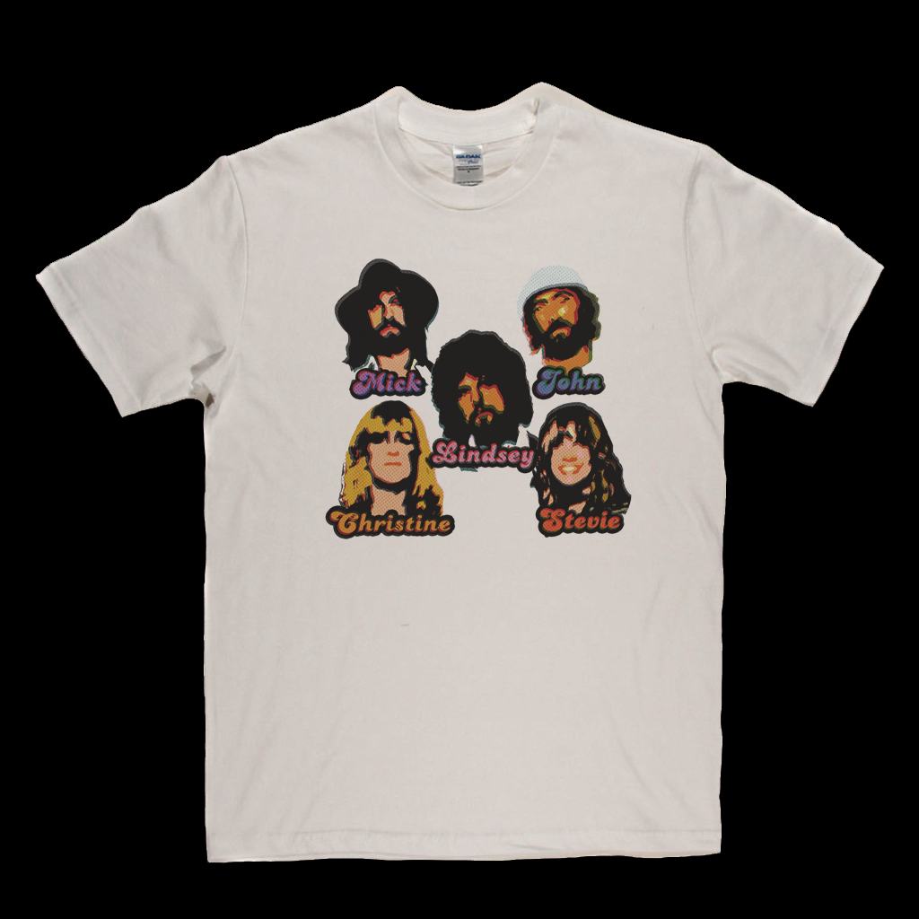 Fleetwood Mac Stickers T-Shirt