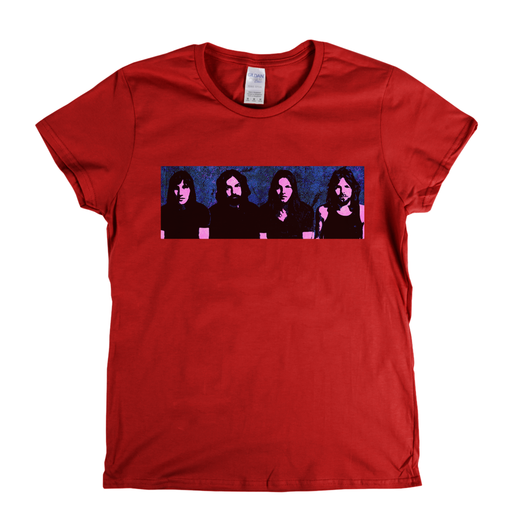 Pink Floyd Lineup Womens T-Shirt