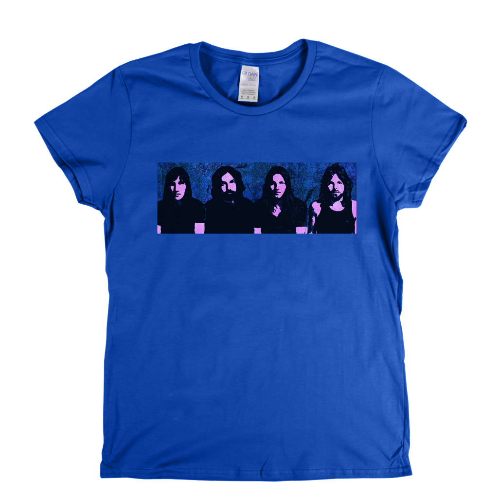 Pink Floyd Lineup Womens T-Shirt