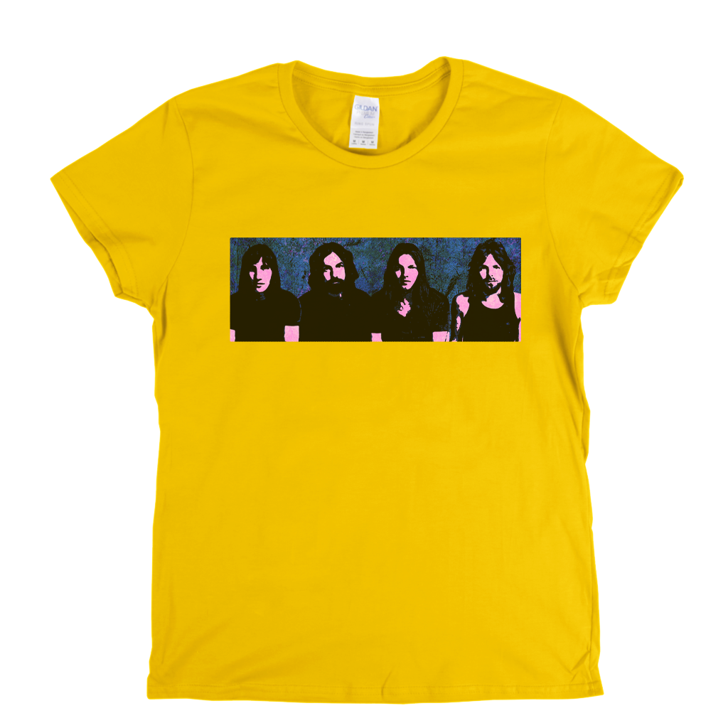 Pink Floyd Lineup Womens T-Shirt