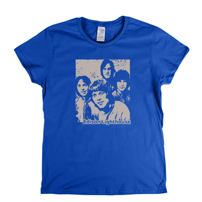 Portrait Of Edison Lighthouse Womens T-Shirt