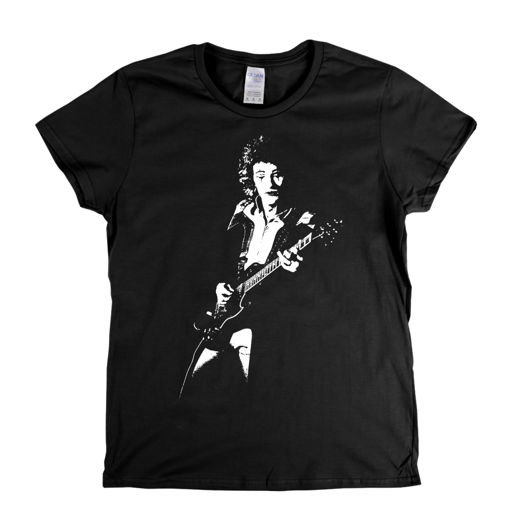 Zal Cleminson Live Guitar Womens T-Shirt
