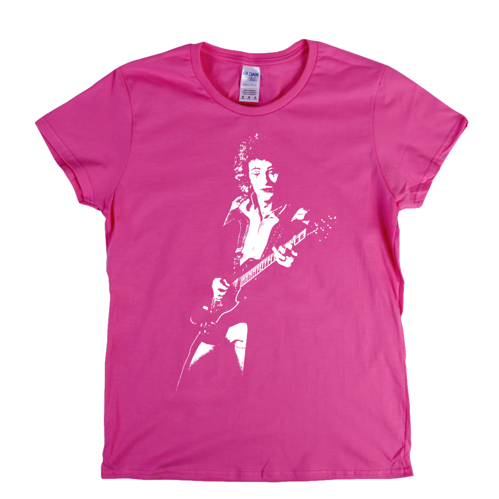 Zal Cleminson Live Guitar Womens T-Shirt
