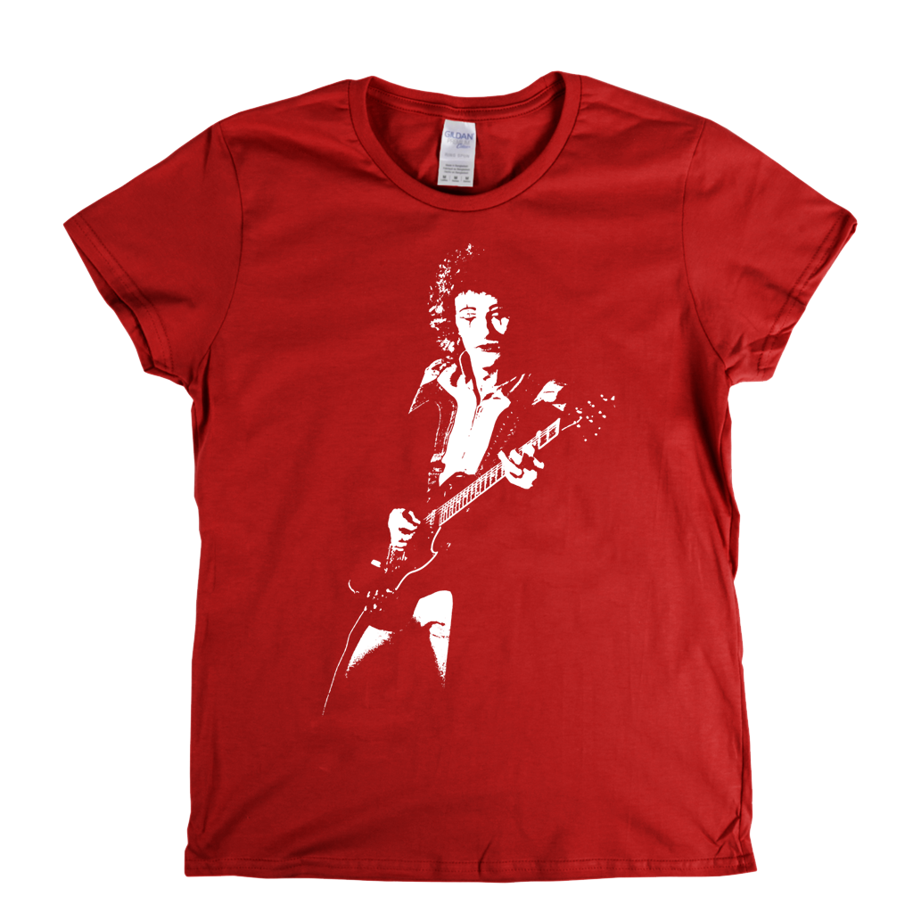 Zal Cleminson Live Guitar Womens T-Shirt