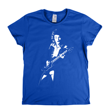 Zal Cleminson Live Guitar Womens T-Shirt