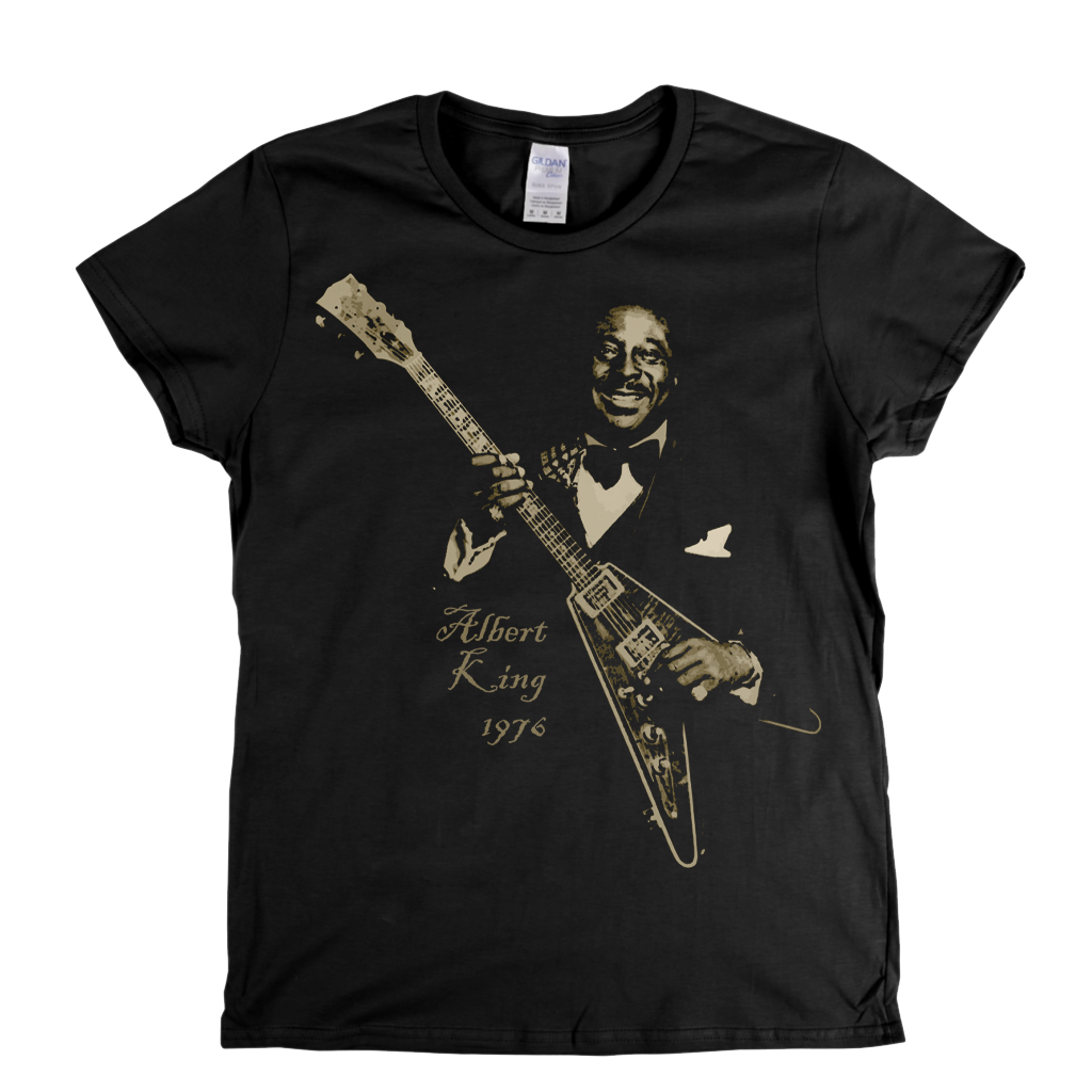 Albert King 1976 Womens T-Shirt