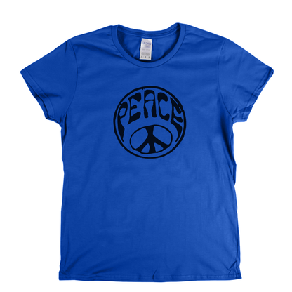 Peace Badge Womens T-Shirt