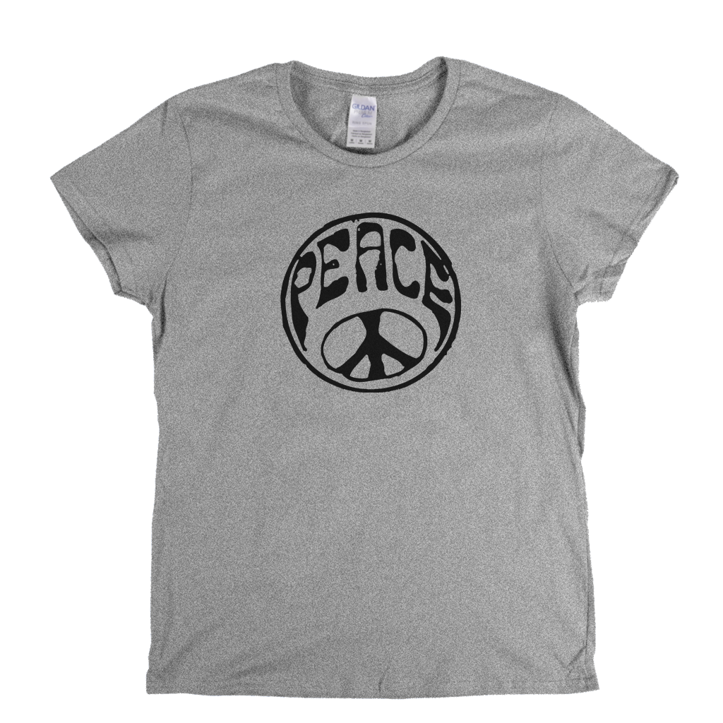 Peace Badge Womens T-Shirt