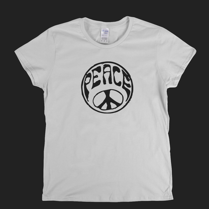 Peace Badge Womens T-Shirt