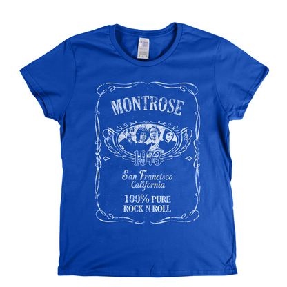 Montrose Liquor Label Womens T-Shirt