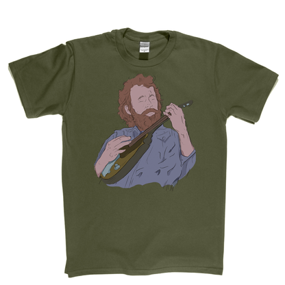 Levon Helm Playing The Mandolin T-Shirt