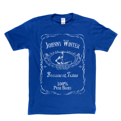 Johnny Winter Liquor Label T-Shirt