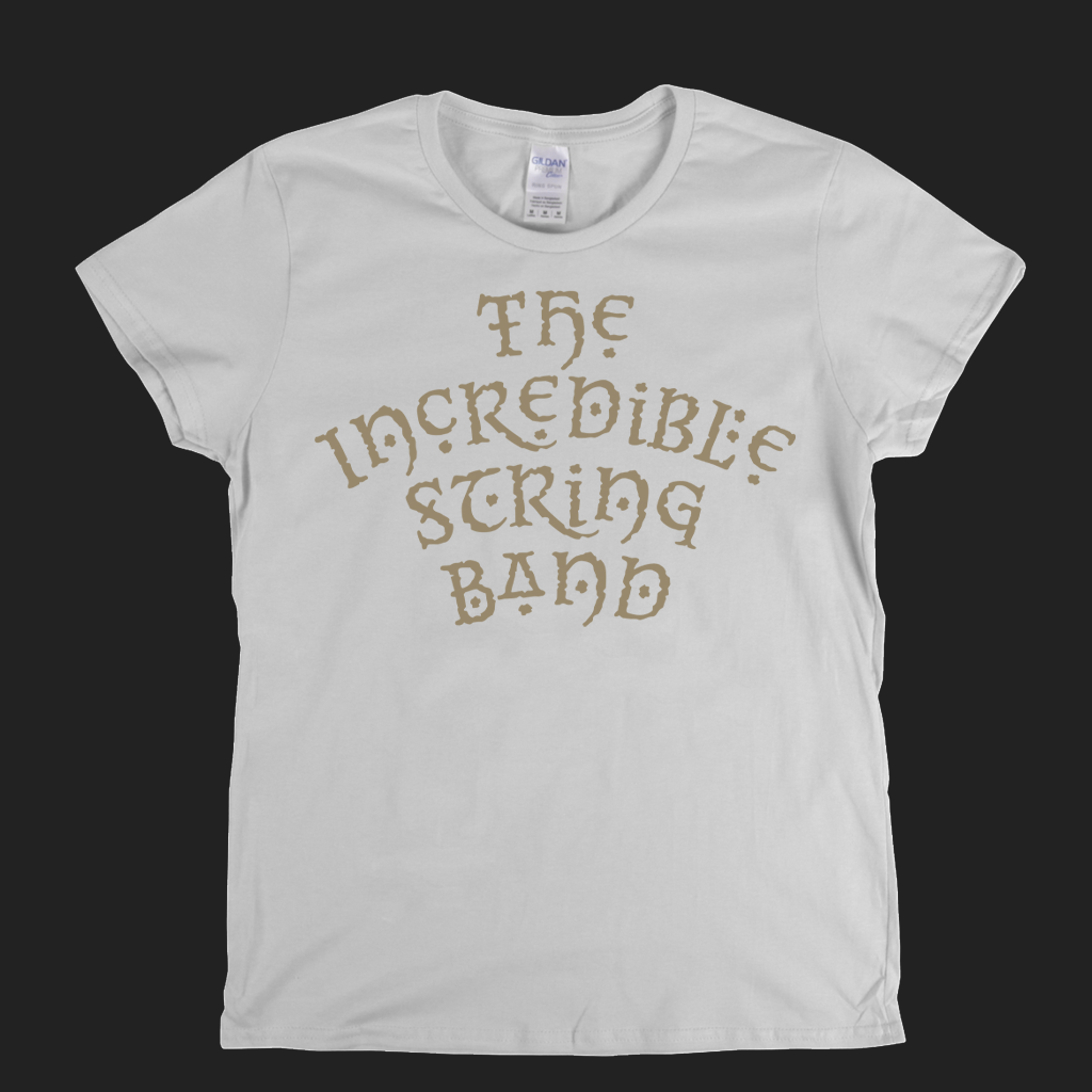 The Incredible String Band Text Womens T-Shirt