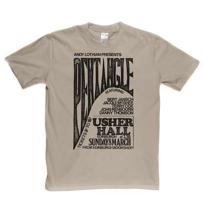 Pentangle Usher Hall Poster T-Shirt