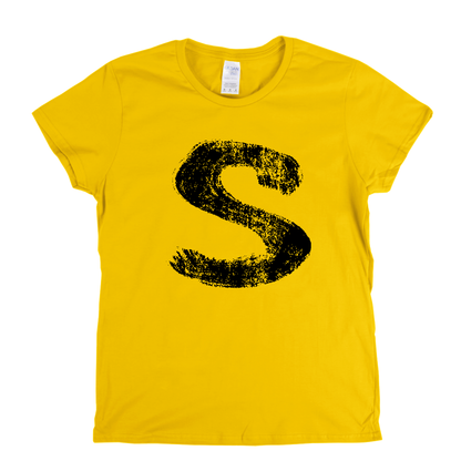 Letter S Womens T-Shirt