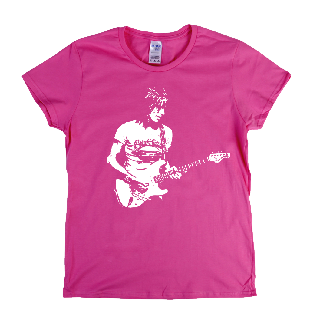 Jeff Beck 1975 Womens T-Shirt
