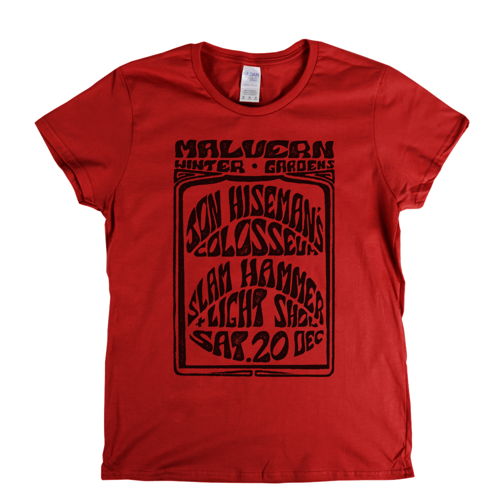John Hisemans Colosseum Malvern Wintergardens Womens T-Shirt