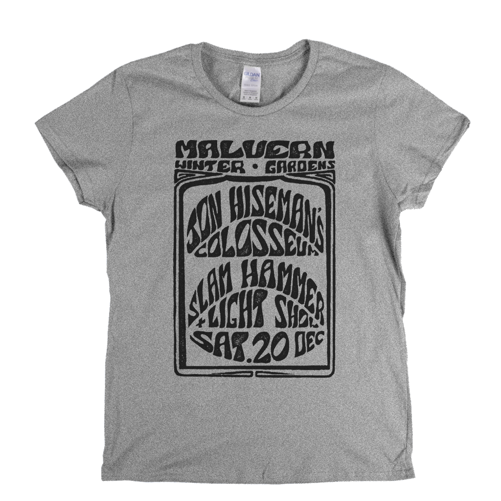 John Hisemans Colosseum Malvern Wintergardens Womens T-Shirt