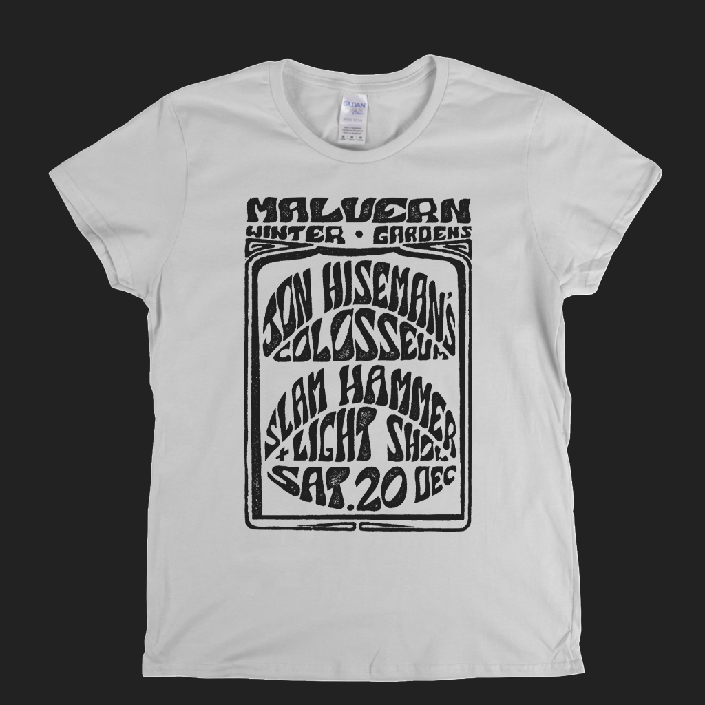 John Hisemans Colosseum Malvern Wintergardens Womens T-Shirt