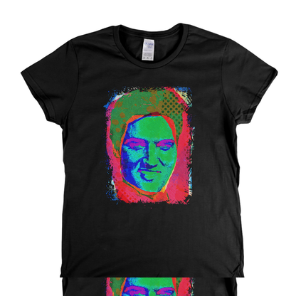 Pop Elvis Womens T-Shirt