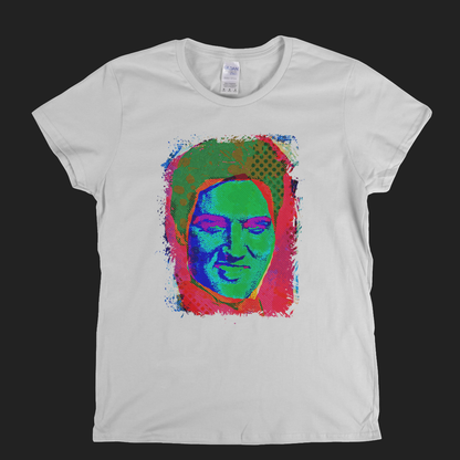 Pop Elvis Womens T-Shirt