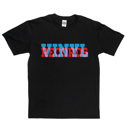 Vinyl Records Banner T-Shirt