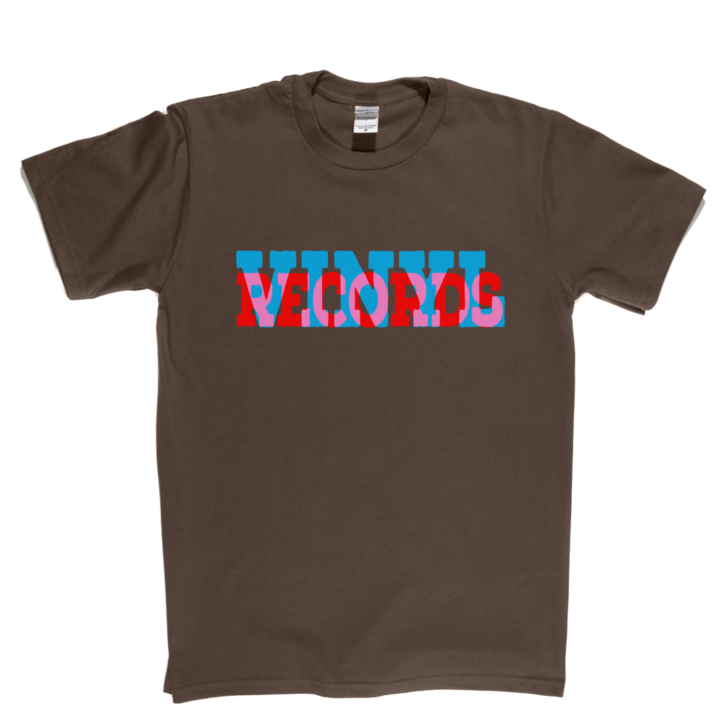 Vinyl Records Banner T-Shirt