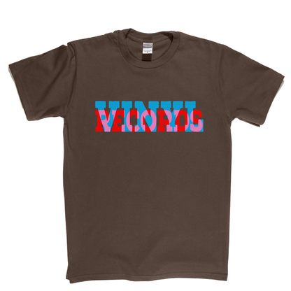 Vinyl Records Banner T-Shirt