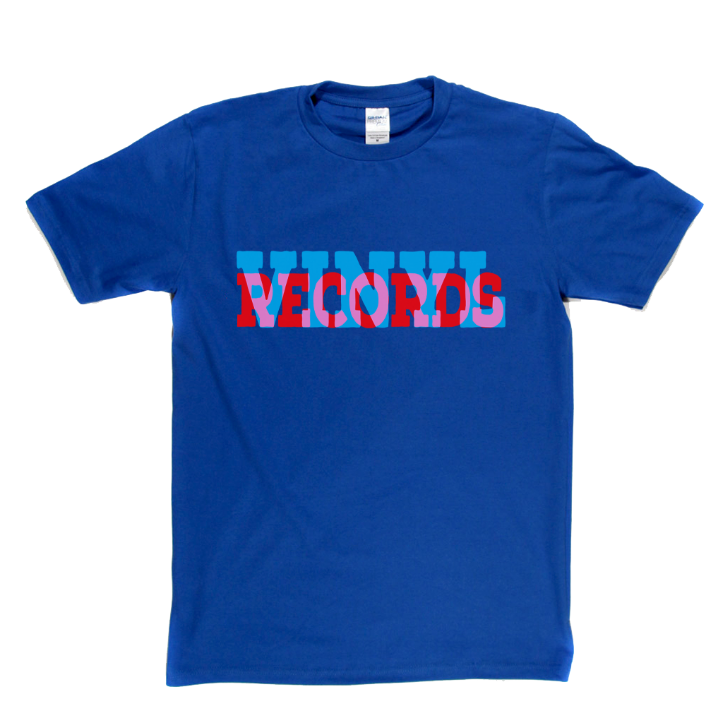 Vinyl Records Banner T-Shirt