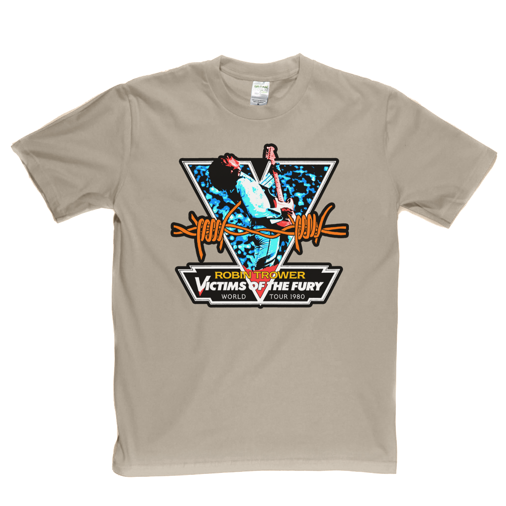 Robin Trower Victims Of The Fury World Tour 1980 T-Shirt