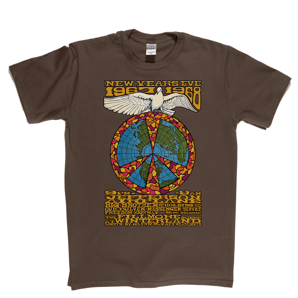 Fillmore New Years Eve 67 68 Poster T-Shirt