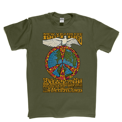 Fillmore New Years Eve 67 68 Poster T-Shirt