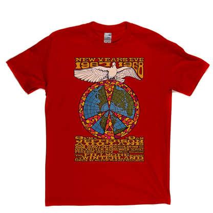 Fillmore New Years Eve 67 68 Poster T-Shirt