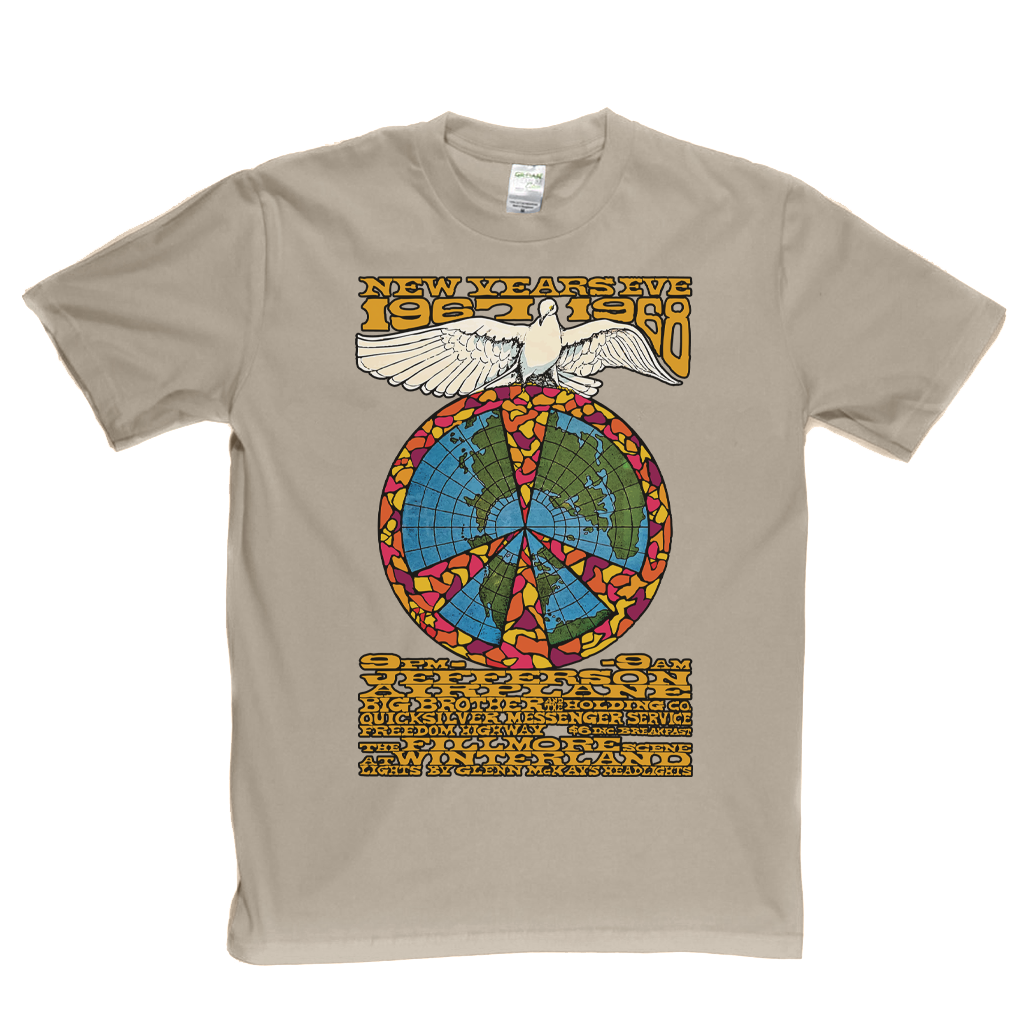 Fillmore New Years Eve 67 68 Poster T-Shirt
