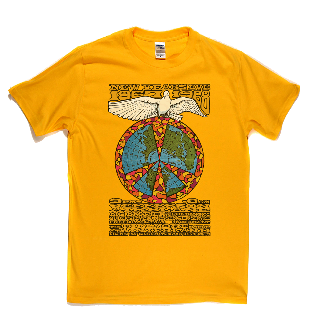 Fillmore New Years Eve 67 68 Poster T-Shirt