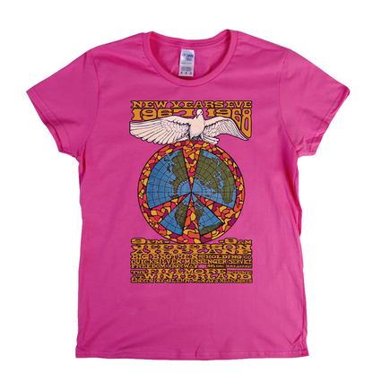 Fillmore New Years Eve 67 68 Poster Womens T-Shirt