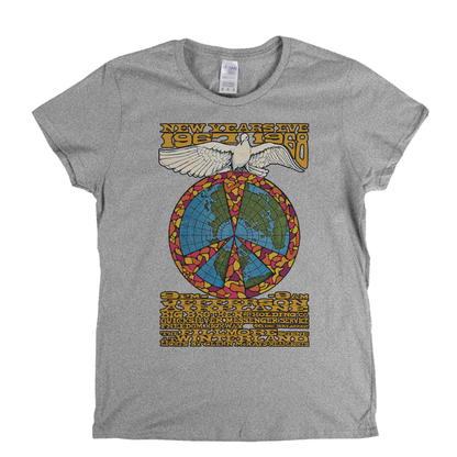 Fillmore New Years Eve 67 68 Poster Womens T-Shirt