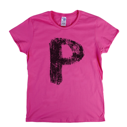 Letter P Womens T-Shirt