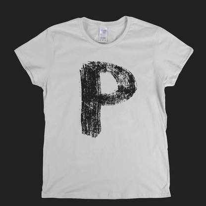 Letter P Womens T-Shirt