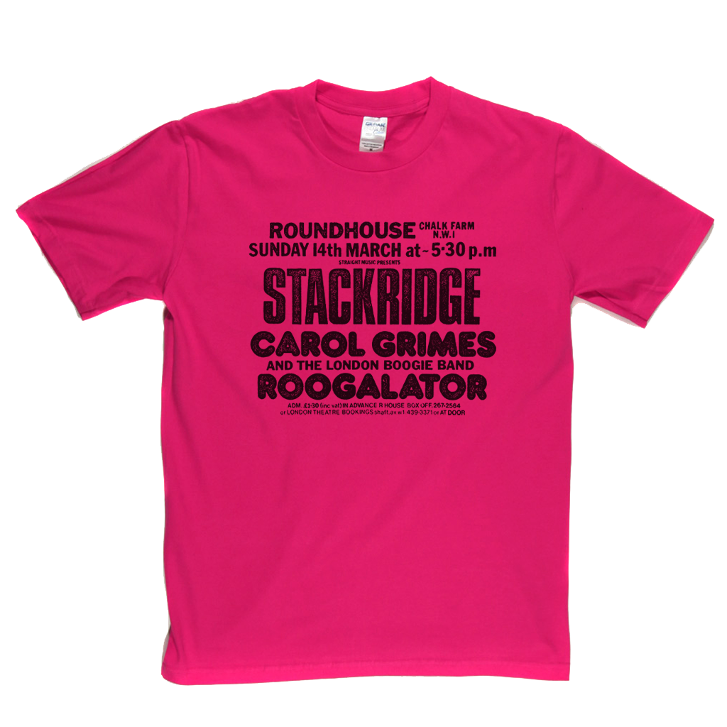 Stackridge Roundhouse Poster T-Shirt