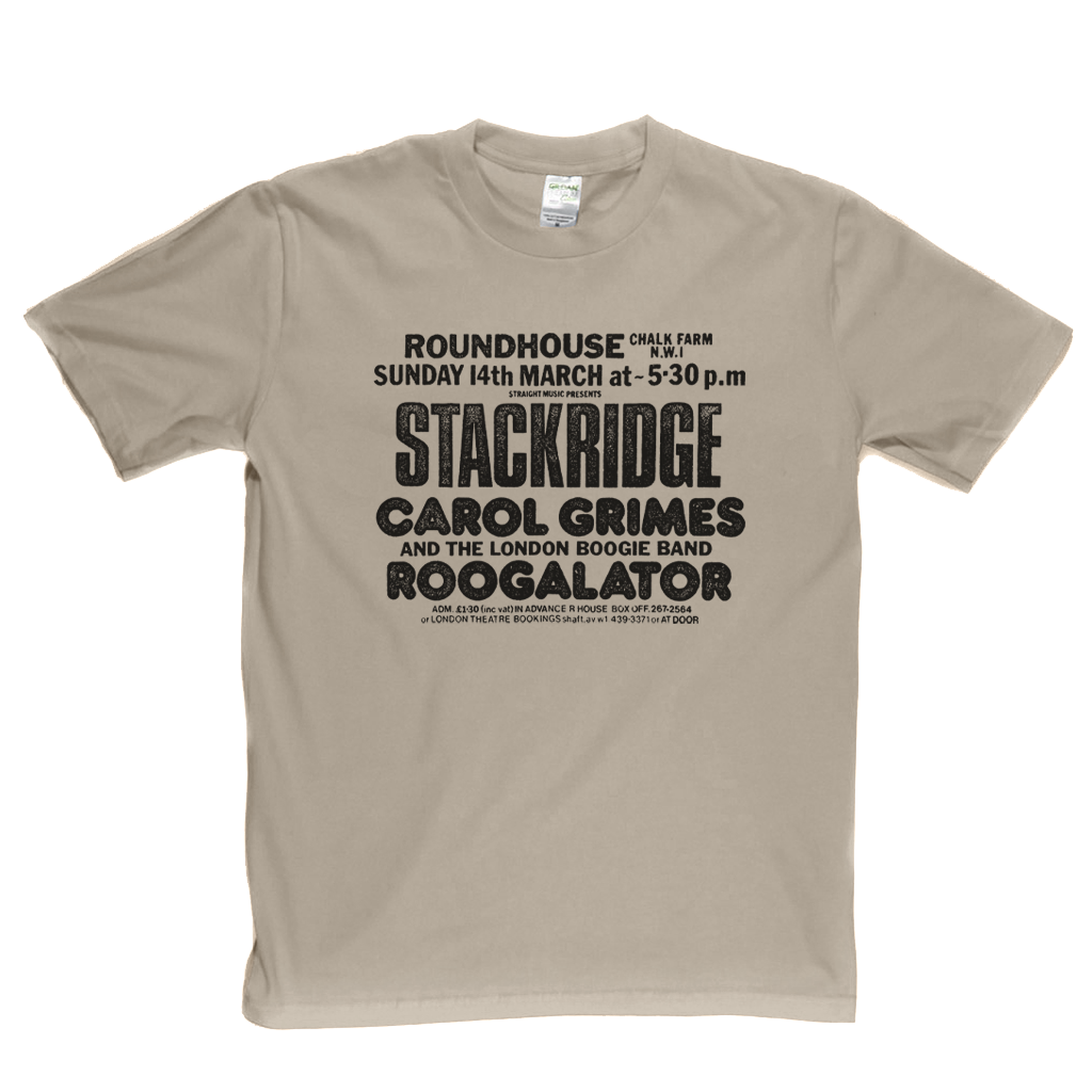 Stackridge Roundhouse Poster T-Shirt
