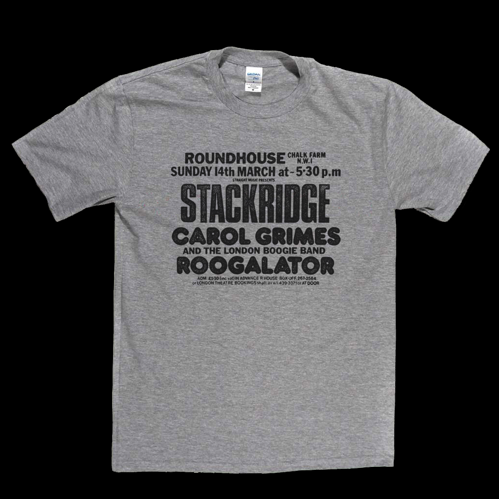 Stackridge Roundhouse Poster T-Shirt