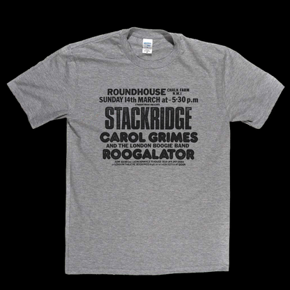 Stackridge Roundhouse Poster T-Shirt