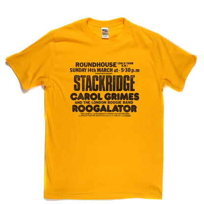 Stackridge Roundhouse Poster T-Shirt