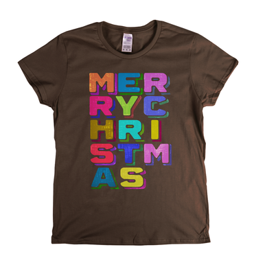 Merry Christmas Womens T-Shirt